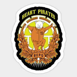 Heart Pirates T-shirt for Sale by Stickerat, Redbubble