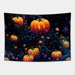 Pumpkin Forest Tapestry