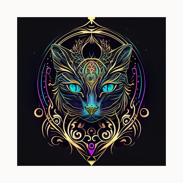 Fancy Meow Meow by Ink Fist Design