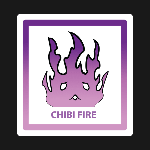 Chibi Fire 6 Purple by Ian2Darts