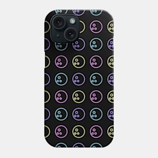 Bowling Balls Retro Neon Phone Case