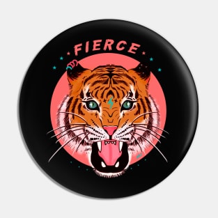 Fierce Tiger Pin