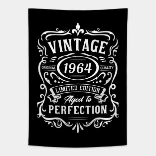 vintage 1964, 60th Birthday Tapestry