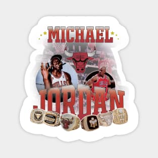 Vintage MJ Magnet