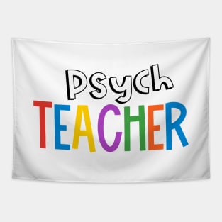 Rainbow Psych Teacher Tapestry