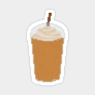 Iced frappe pixel art Magnet