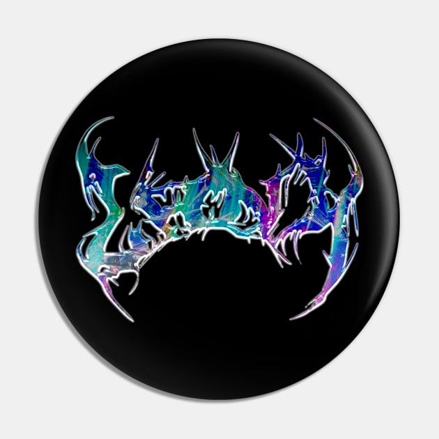 ABNORMAL (Death metal logo) Pin by LANX