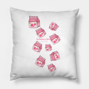 Strawberry Milk Pillow