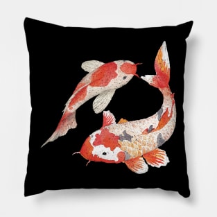 Japanase Aquatic Koi Pillow