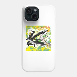 pirates the chef and the swordsman ecopop anime art Phone Case