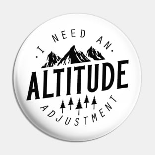 Altitude Adjustment Pin