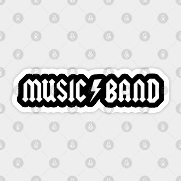 Music Band Parody - Music Band - Sticker