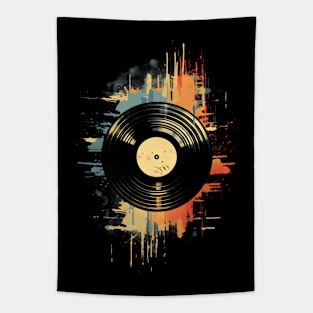 Vinyl Record LP Retro Color Tapestry