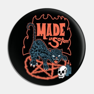 Made By Satan Cat by Tobe Fonseca Pin