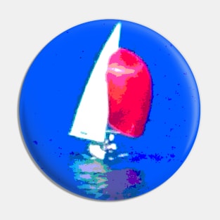 The Red Spinnaker ! Pin