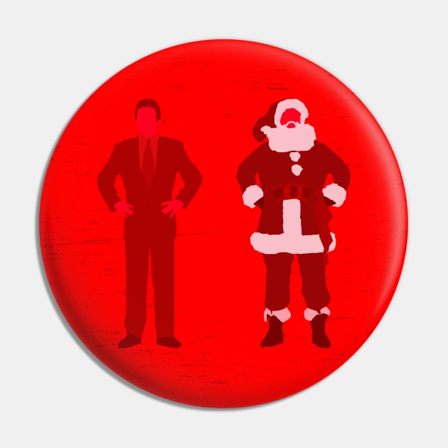 The Santa Clause Alternative Movie Poster Pin by doctorheadly