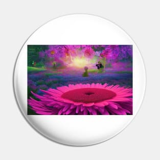 Fairy Flower Garden Pin