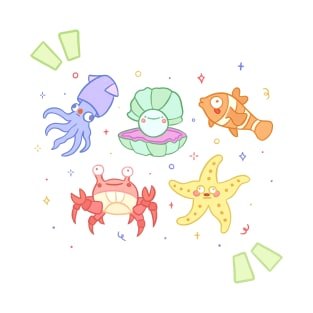 Funky Sea Pals! T-Shirt