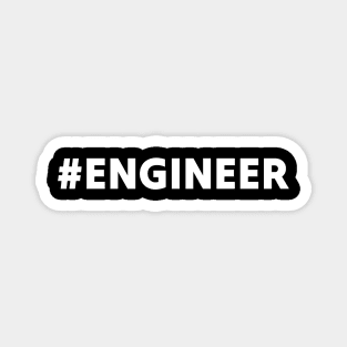 Hashtag Engineer Magnet