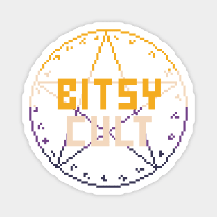 Nonbinary "Vintage" Bitsy Cult Magnet