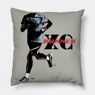 Cross country runner Pillow