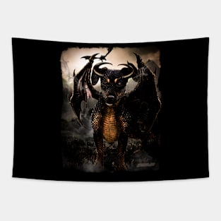 Canis Draconi Terrier Tapestry