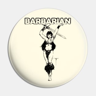 Barbarian girl one Pin