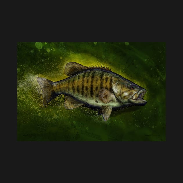 The Smallmouth Bass by fishweardesigns