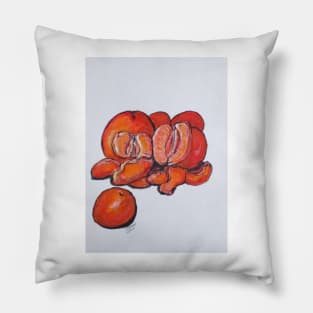 Juicy Tangerines Pillow