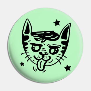 Cheerful Cat (03) Pin