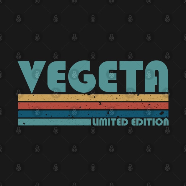 Proud Limited Edition Vegeta Name Personalized Retro Styles by Kisos Thass