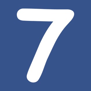 Number 7 Funny Gift T-Shirt