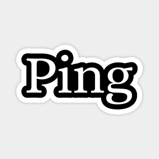 Ping Magnet