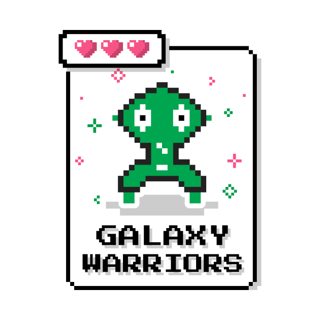 Gaming Pixels - Galaxy warriors by FoxCrew