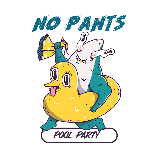 No pants pool party by Lemon Squeezy design 