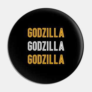 Godzilla Pin