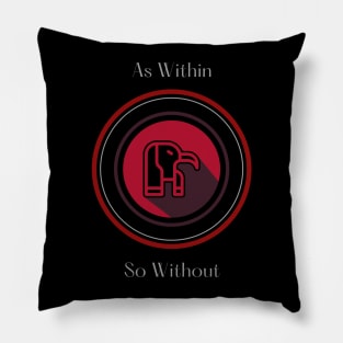 As Within So Without, Hermetic Principles. The Kybalion. Pillow