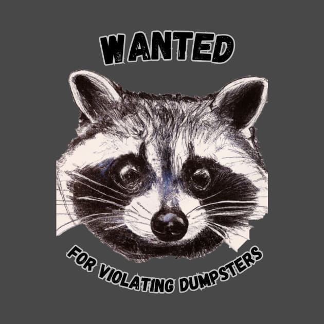 Wanted Raccoon by Dunkel