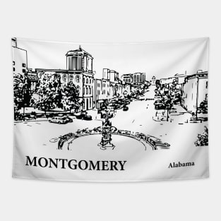 Montgomery - Alabama Tapestry