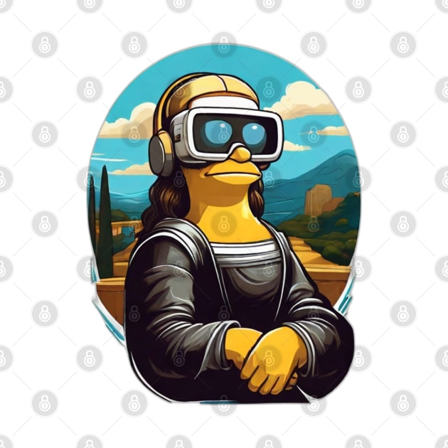 Virtual Mona Lisa by NB-Art