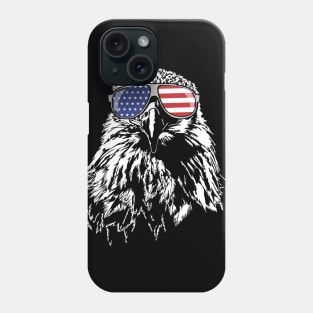 Proud Patriotic Bald Eagle Phone Case