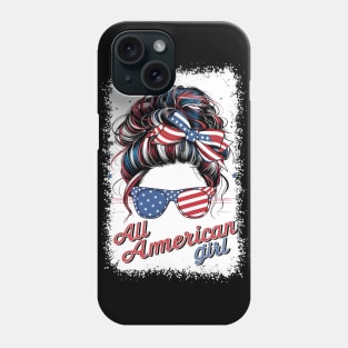 All American girl mother day 2024 Phone Case