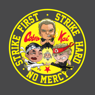 Cute Cobra Kai Circle T-Shirt