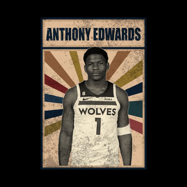 Minnesota Timberwolves Anthony Edwards by RobinaultCoils