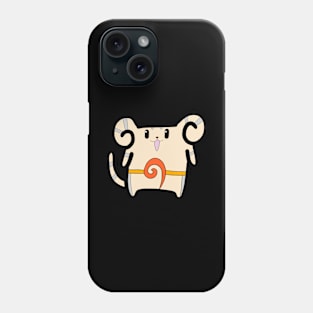 Sheep is very happy Phone Case