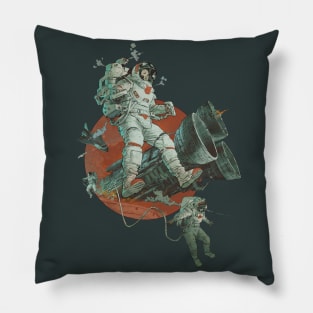 Falling Space Pillow