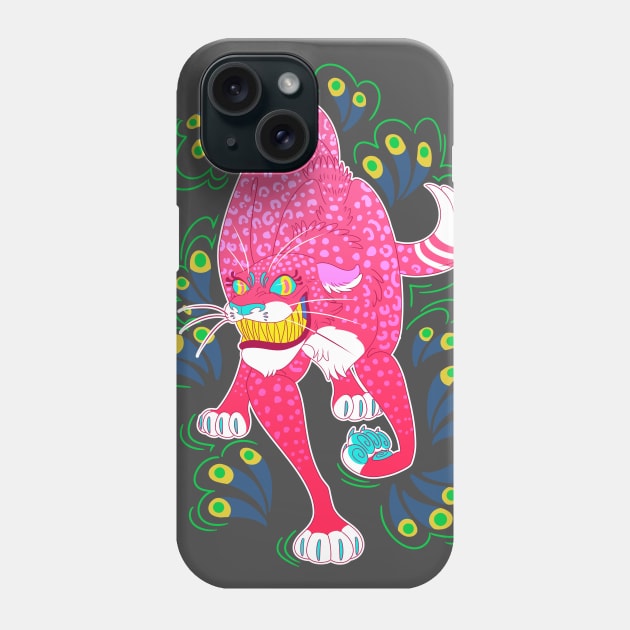 Pink Leopard Phone Case by znckwei