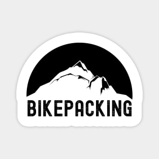 Bikepacking Bike Camping Gift Magnet