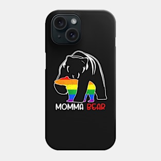 LGBT Mama Momma Bear Gay Pride Proud Mom Mother's Day Phone Case