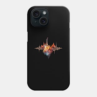 Hebeat Guitar Shadow Love Guitar Musician Phone Case